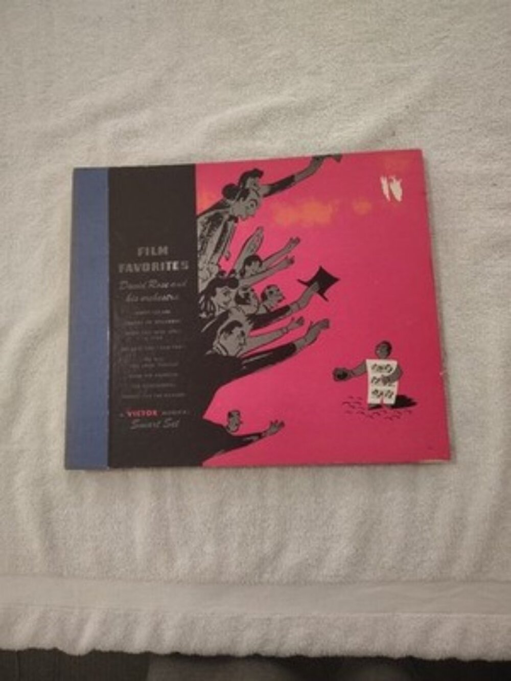 A David Rose Orchestra Broadway Victor Vinyl Book Only 1